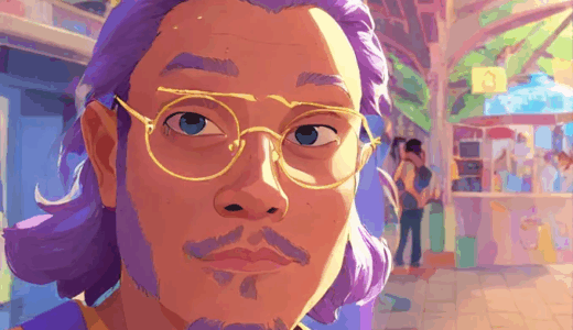 寄り添うおっさん