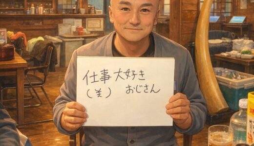 仕事大好きおじさん